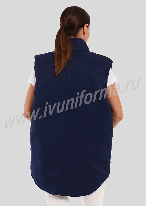 Жилет утепленный женский арт. Р-06-163-ГР